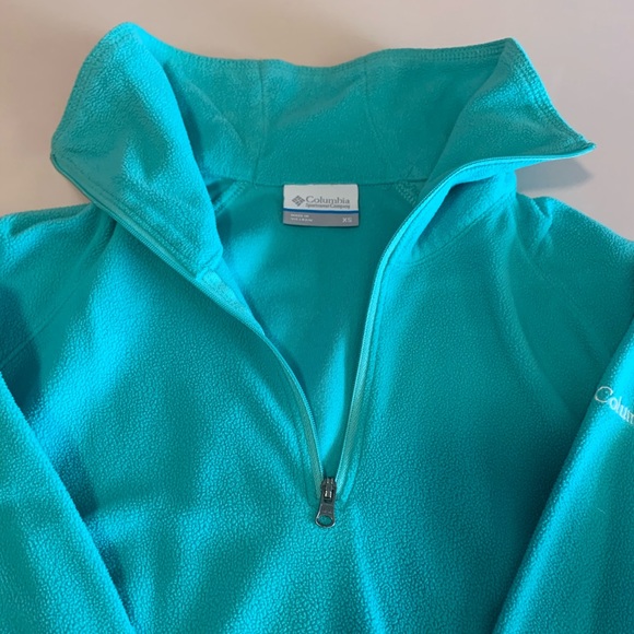 Women’s XS Columbia 1/2 zip fleece Jacket - Picture 2 of 5